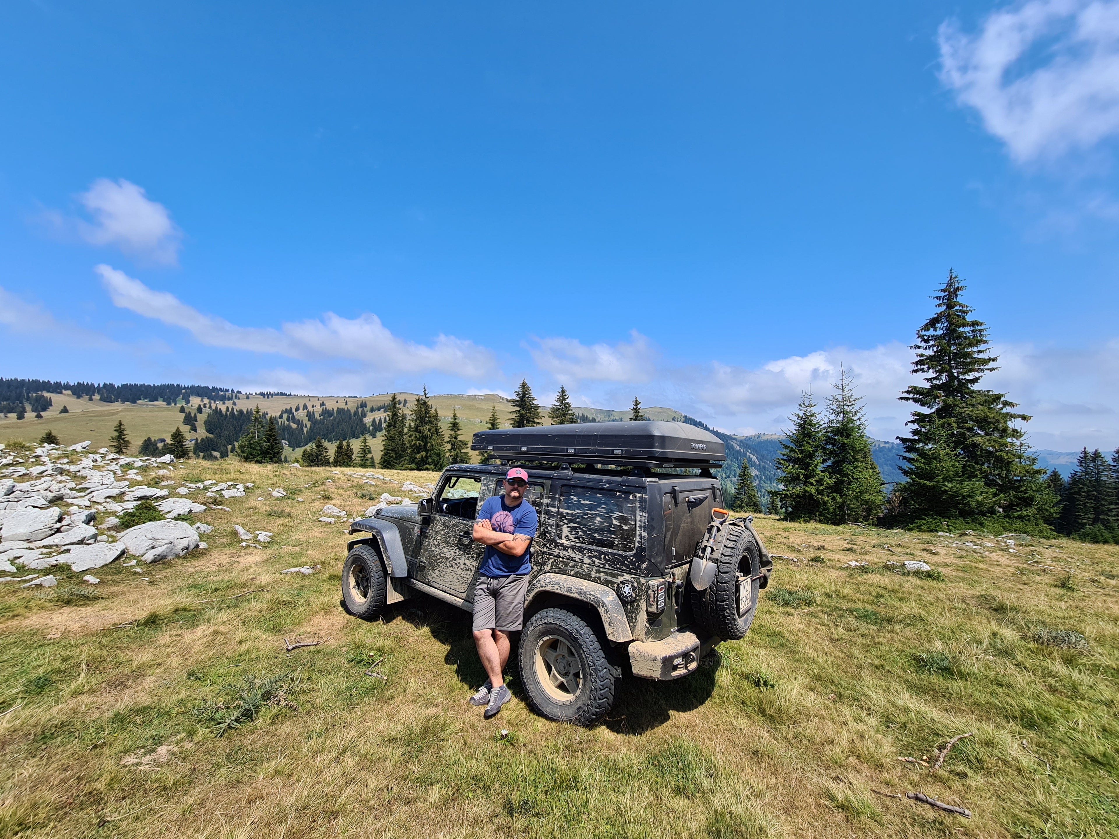 Jeep Wrangler and Nadir Watches founder