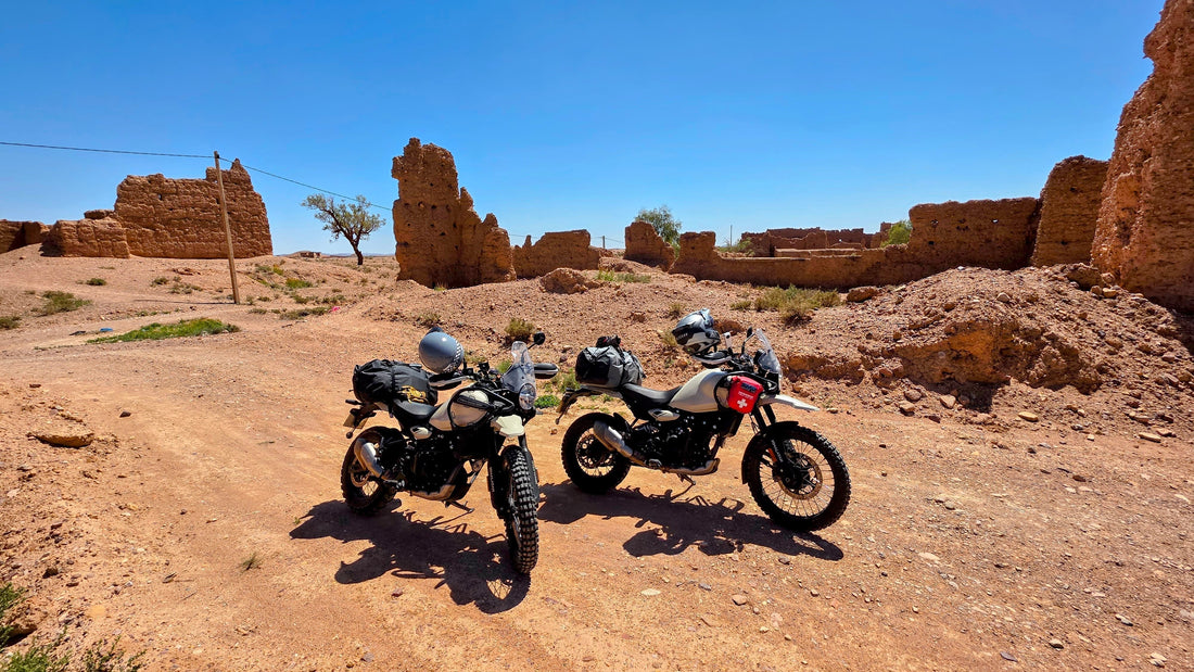A Motorcycle Journey Across Morocco with Nadir Vespera GMT